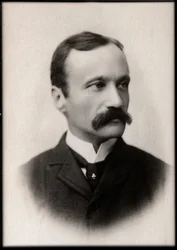 Porträt von Arrigo Boito (1842-1918), italienischer Dichter, Journalist, Romanautor und Komponist